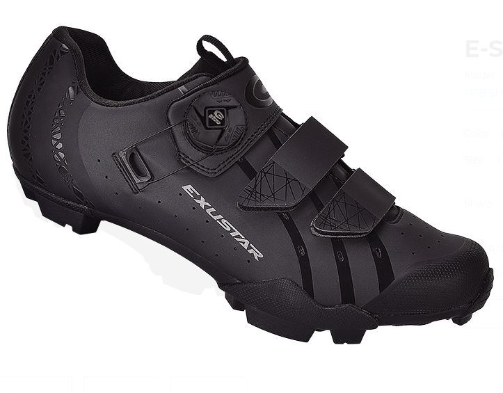 Exustar MTB Shoes black  حذاء اكسيو ستار الجبلي 