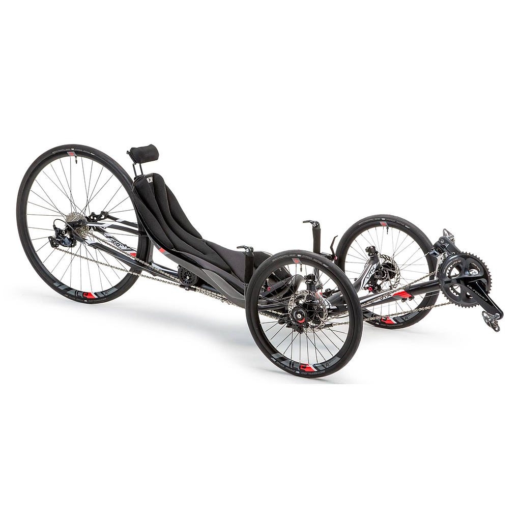 جاريه في تي اكس السباقيه دراجه ثلاث كفرات ICE VTX Trike