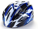 GVR Helmet W/blue خوذه دراجة هوائية ابيض ازرق ماركه جي في ار