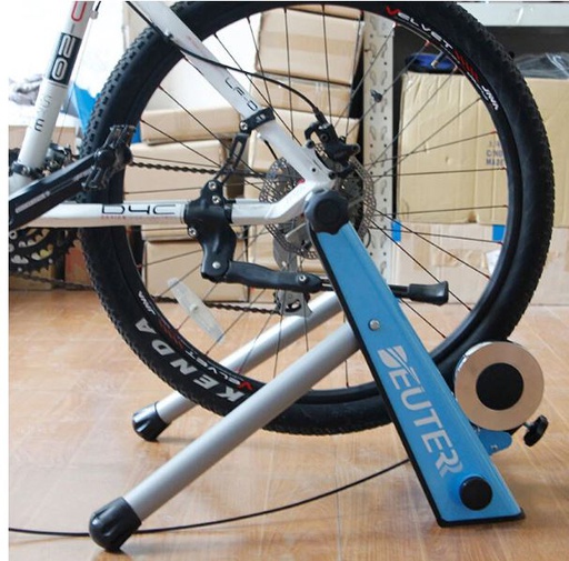 Blue bike Trainer I مدرب منزلي للدراجة الهوائية