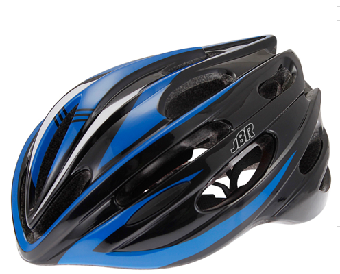 [JH70] JBR Helmet Black blue خوذه دراجة هوائيه اسود ازرق ماركه جي بي ار